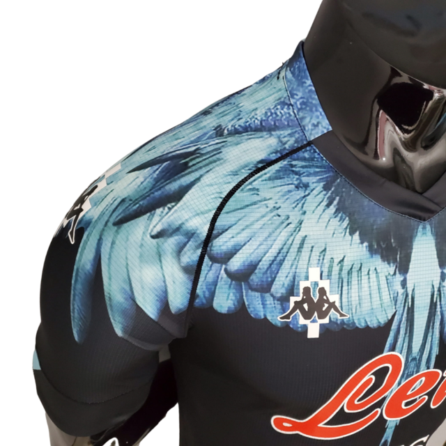 Camisa Napoli 21/22 - Preta - Jogador