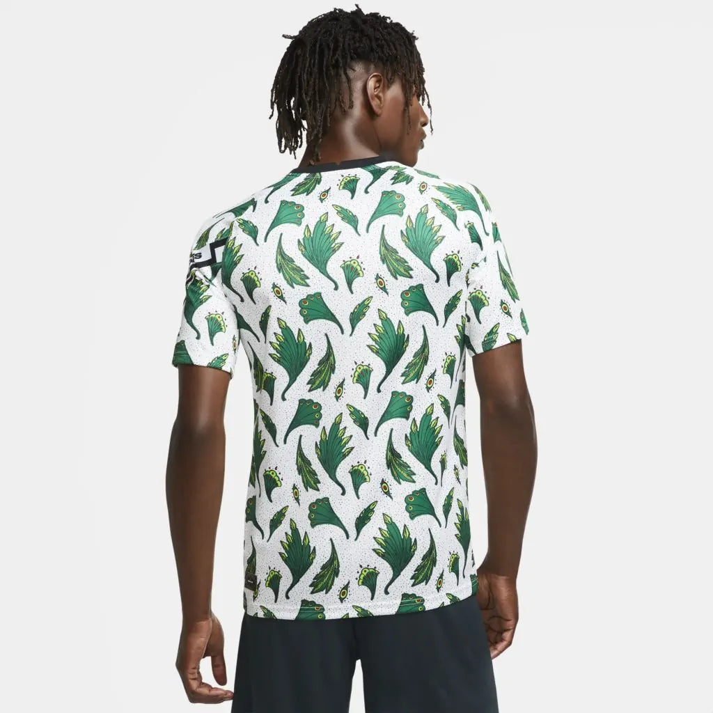 Camisa Pré-jogo Seleção Nigéria 20/21 Branco