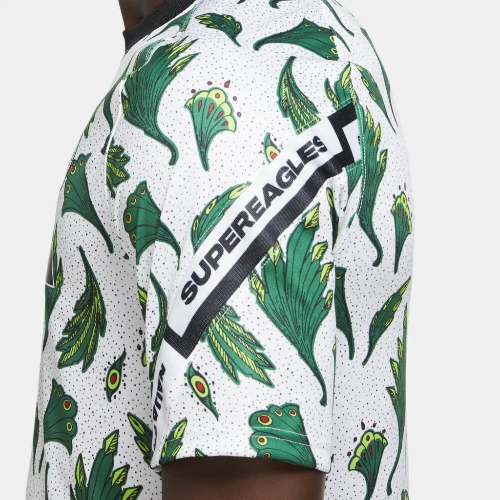 Camisa Pré-jogo Seleção Nigéria 20/21 Branco