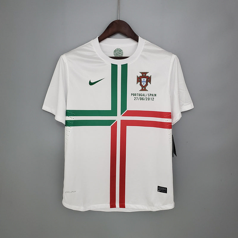 Camisa Portugal Retrô 2012 Branca