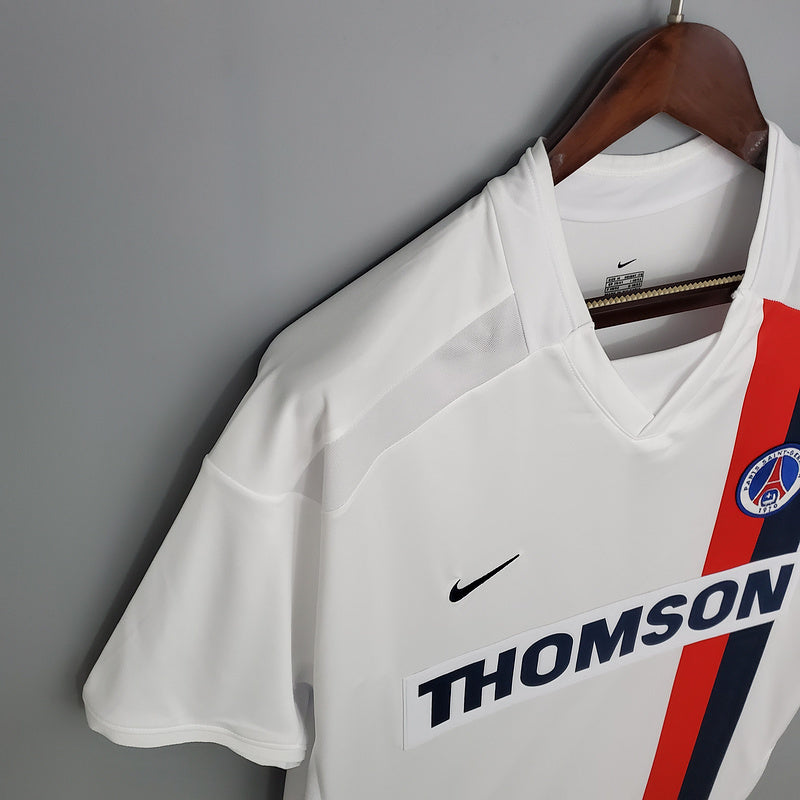 Camisa PSG Retrô 2002/2003 Branca