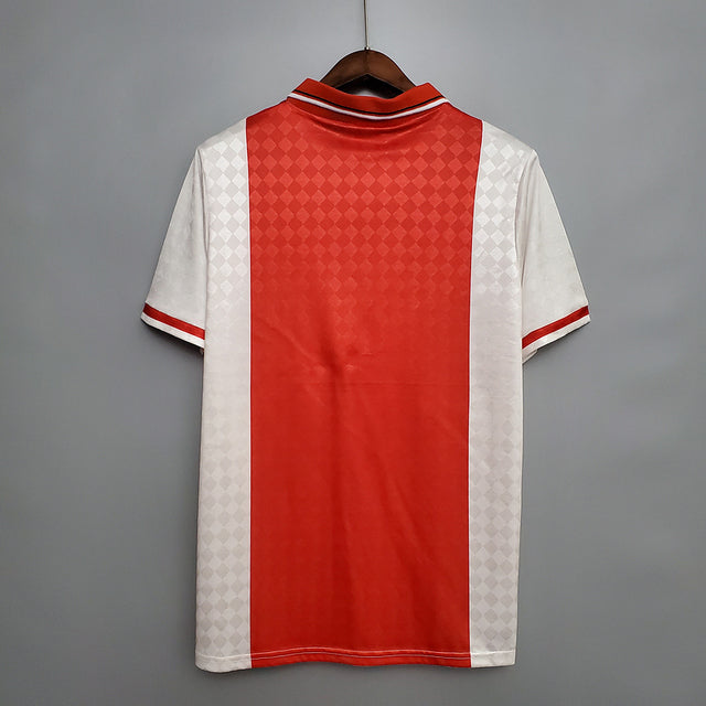 Camisa Ajax Retrô 1990-1992 Vermelha e Branca