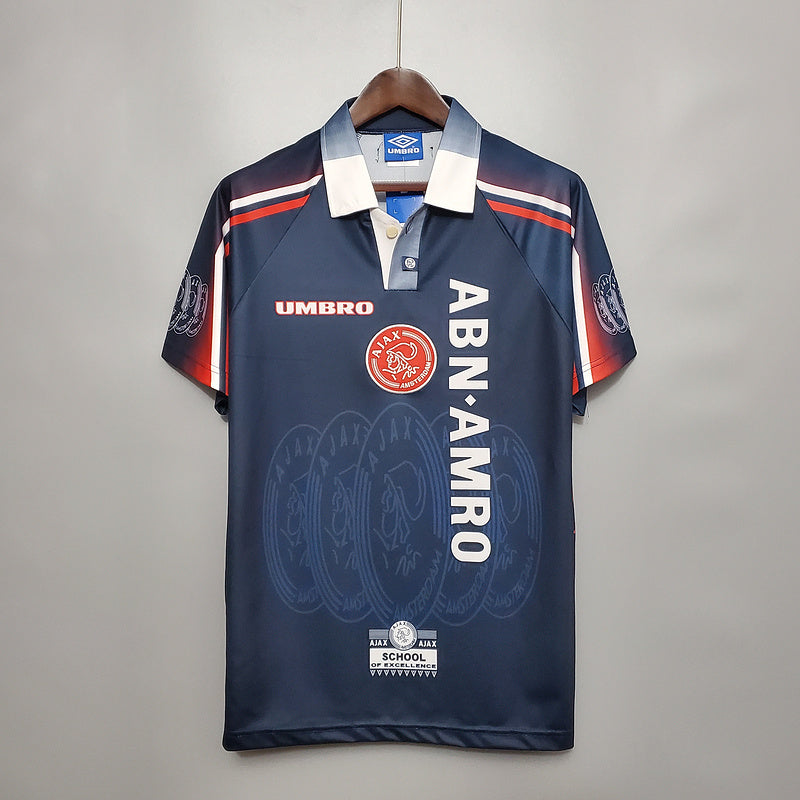 Camisa Ajax Retrô 1997/1998 Azul