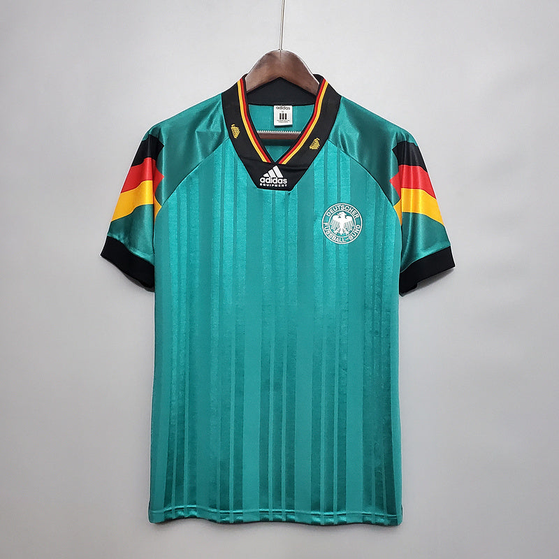 Camisa Seleção Alemanha Retrô 1992 Verde