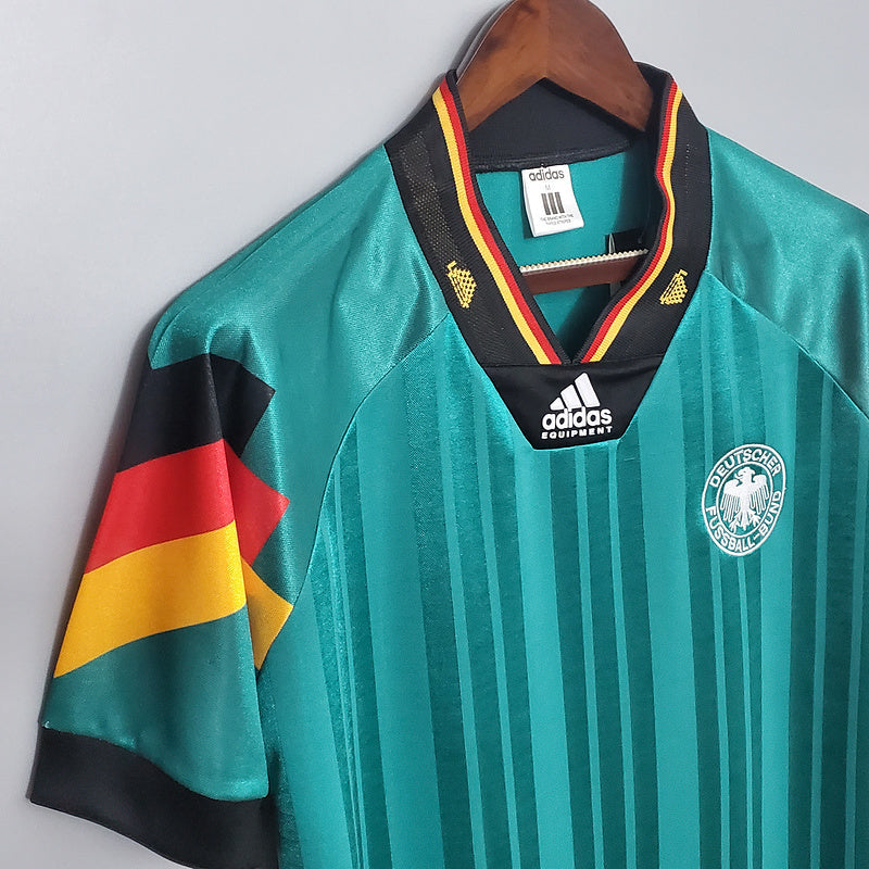 Camisa Seleção Alemanha Retrô 1992 Verde