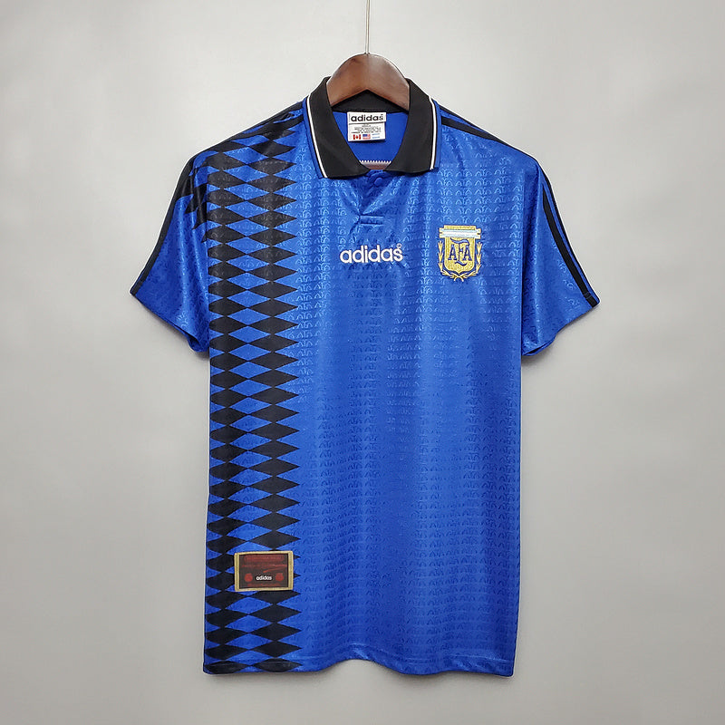 Camisa Seleção Argentina Retrô 1994 Azul
