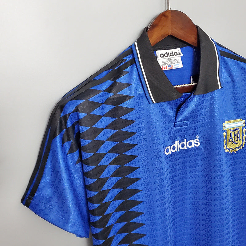 Camisa Seleção Argentina Retrô 1994 Azul