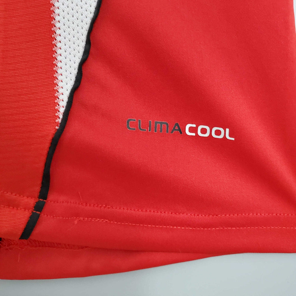 Camisa Bayern de Munique Retrô 2010/2011 Vermelha e Branca