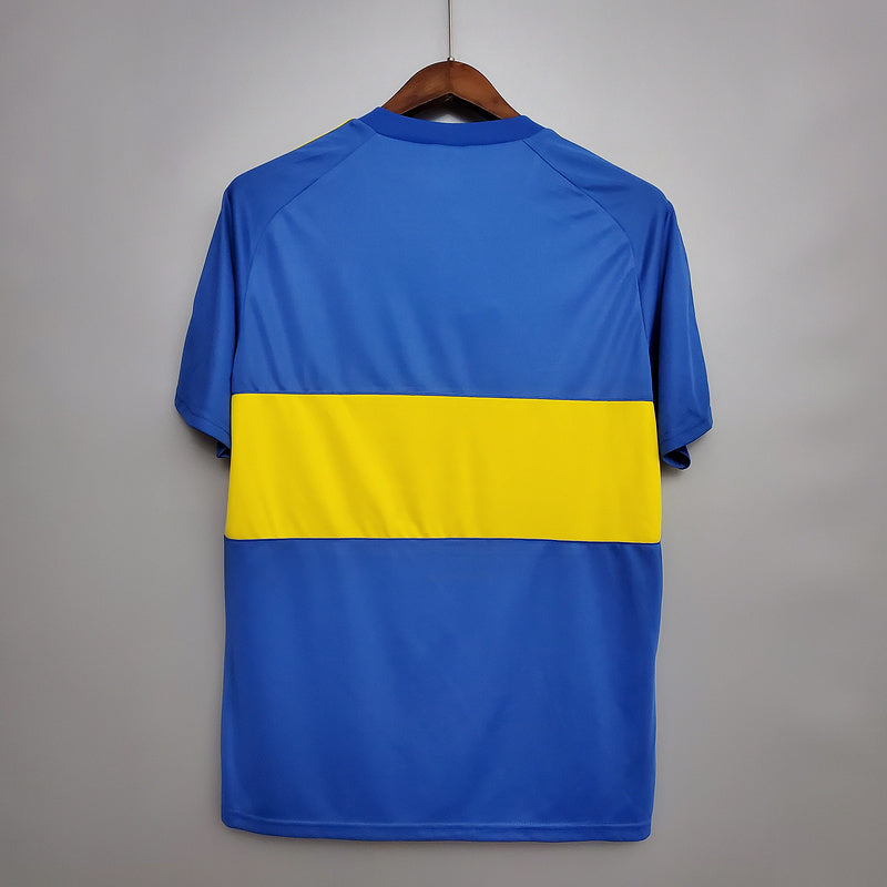 Camisa Boca Juniors Retrô 1981 Azul e Amarela
