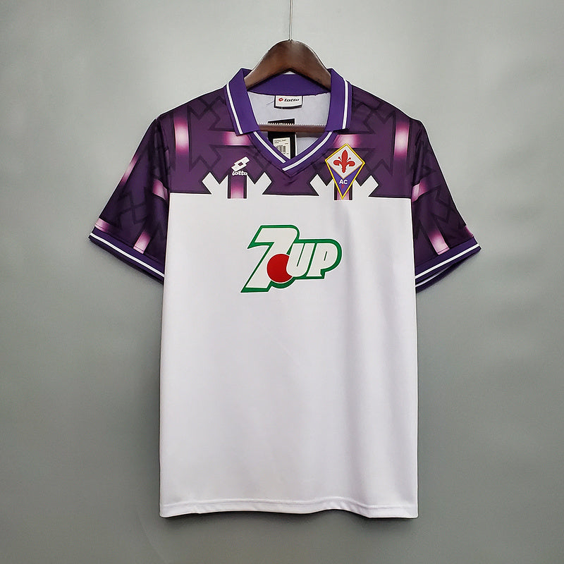 Camisa Fiorentina Retrô 1992/1993 Branca e Roxa