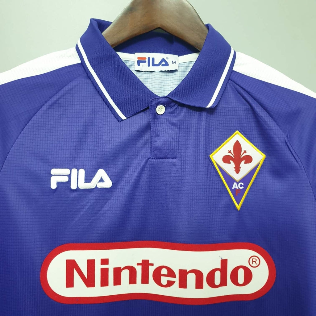 Camisa Fiorentina Retrô 1998 Roxa