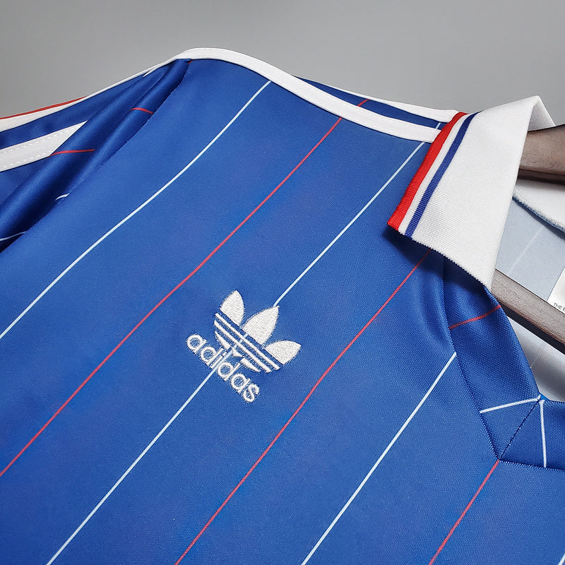 Camisa França Retrô 1982 Azul