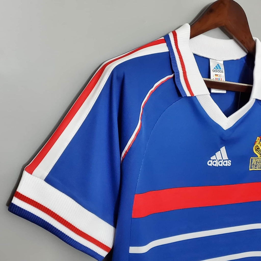 Camisa França Retrô 1998 Azul