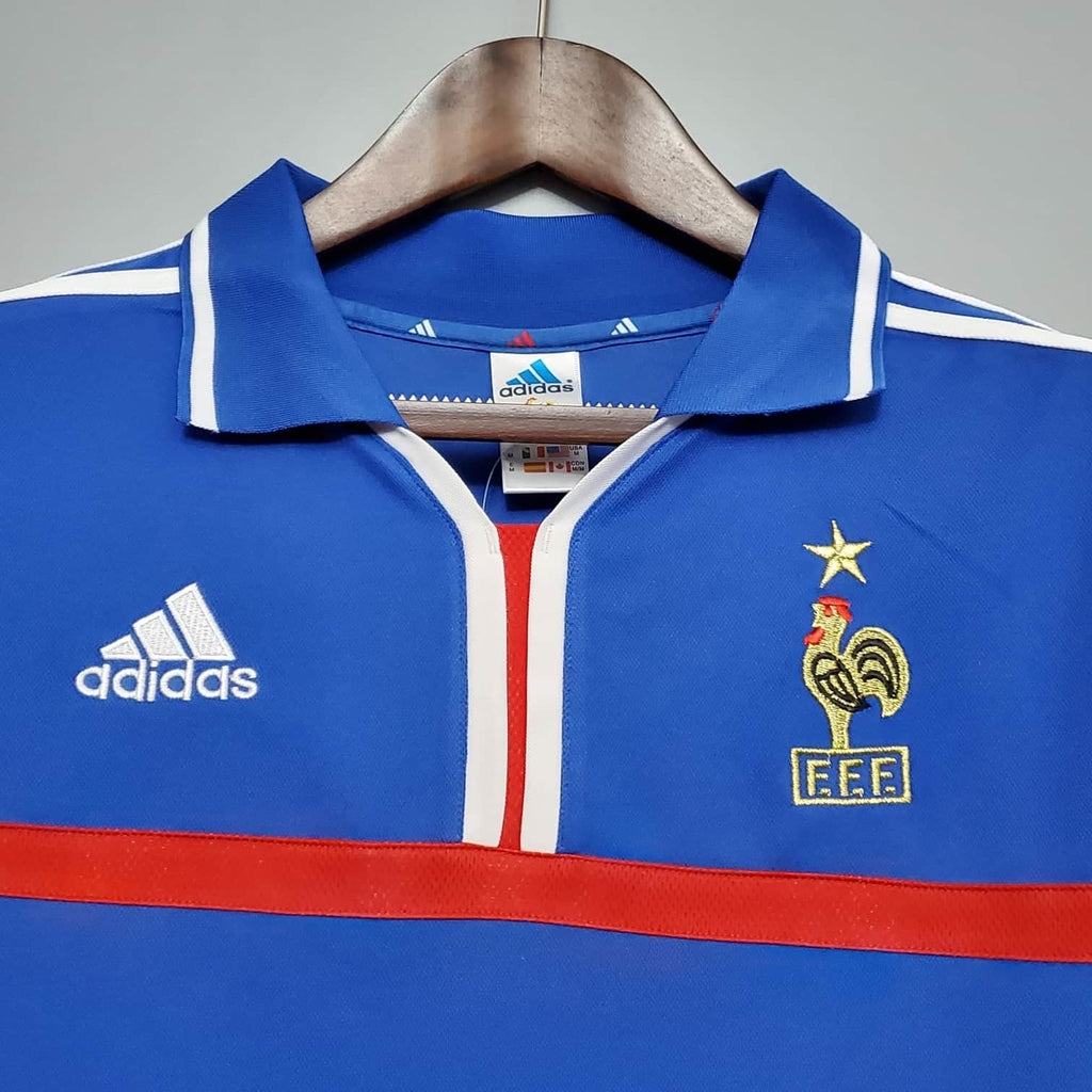 Camisa França Retrô 2000 Azul