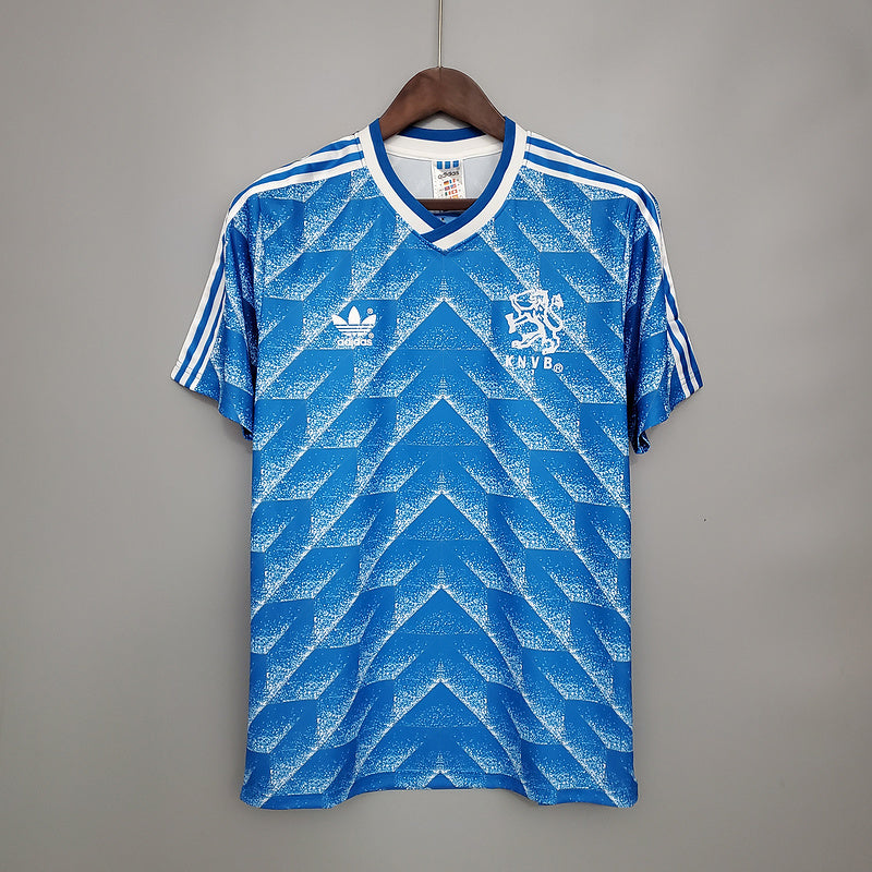 Camisa Holanda Retrô 1988 Azul