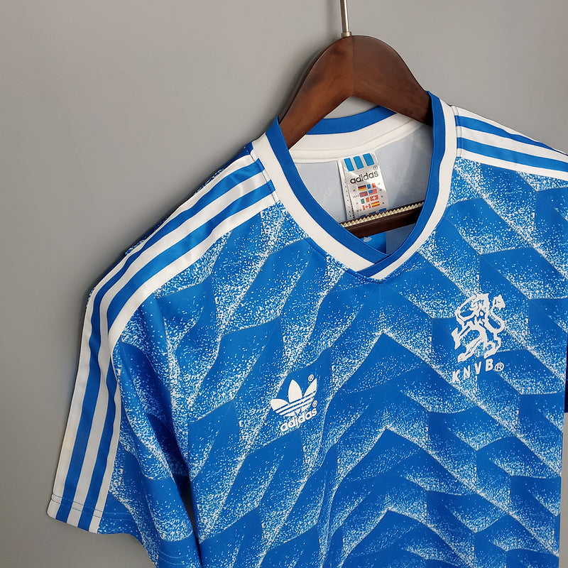 Camisa Holanda Retrô 1988 Azul