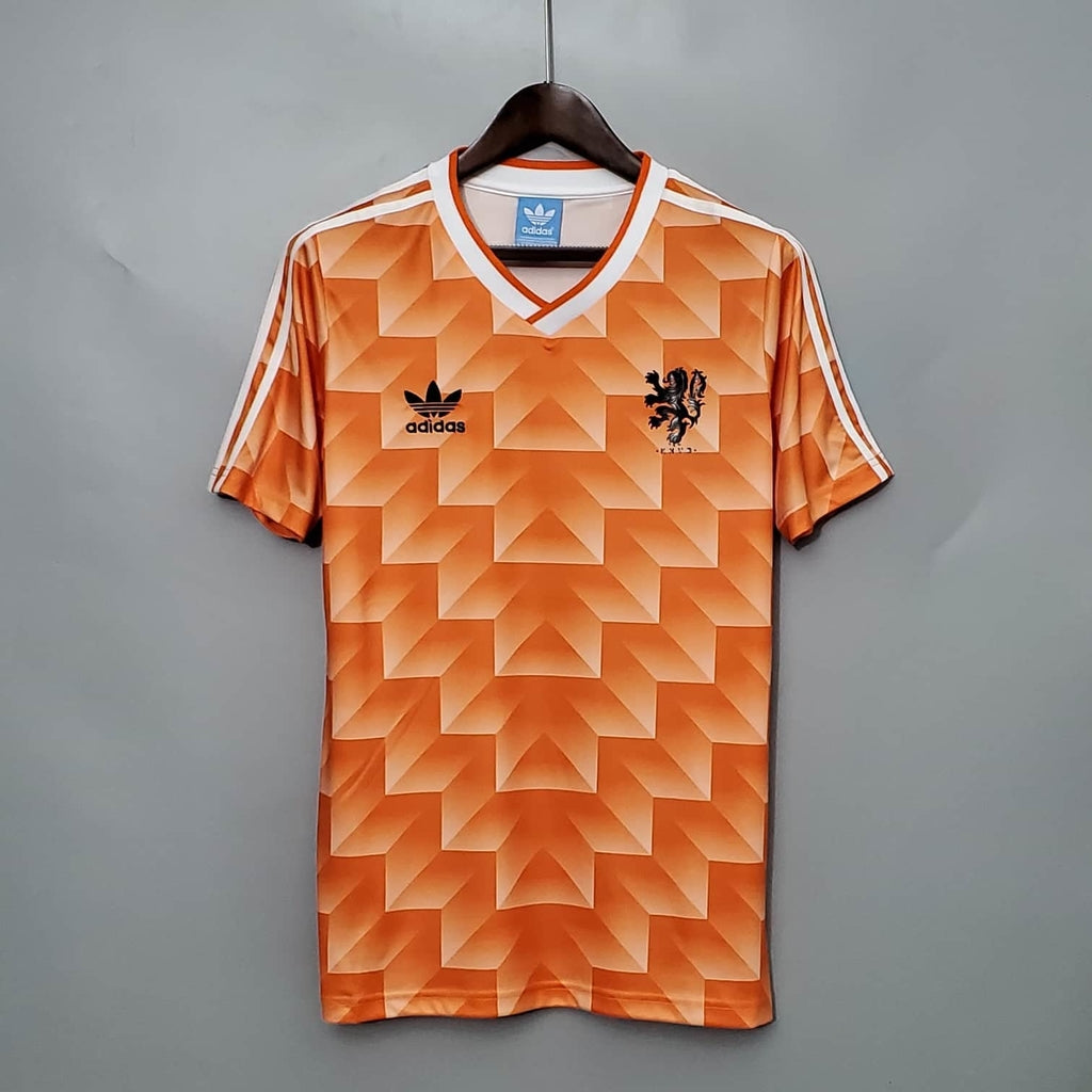 Camisa Holanda Retrô 1988 Laranja
