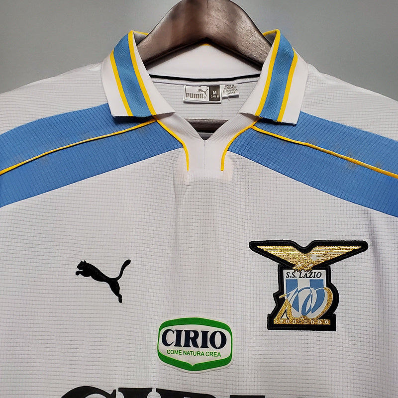 Camisa Lazio Retrô 2000/2001 Branca