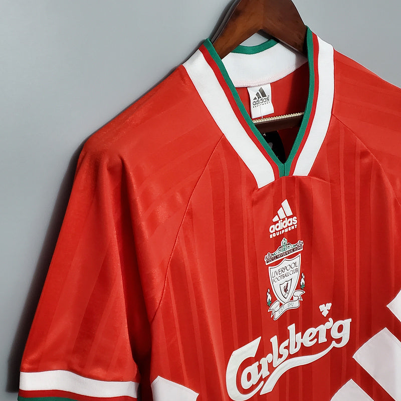 Camisa Liverpool Retrô 1993/1995 Vermelha