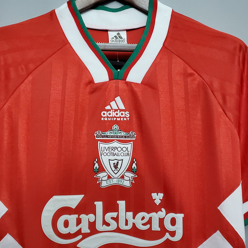 Camisa Liverpool Retrô 1993/1995 Vermelha