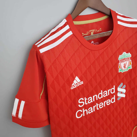 Camisa Liverpool Retrô 2010/2011 Vermelha