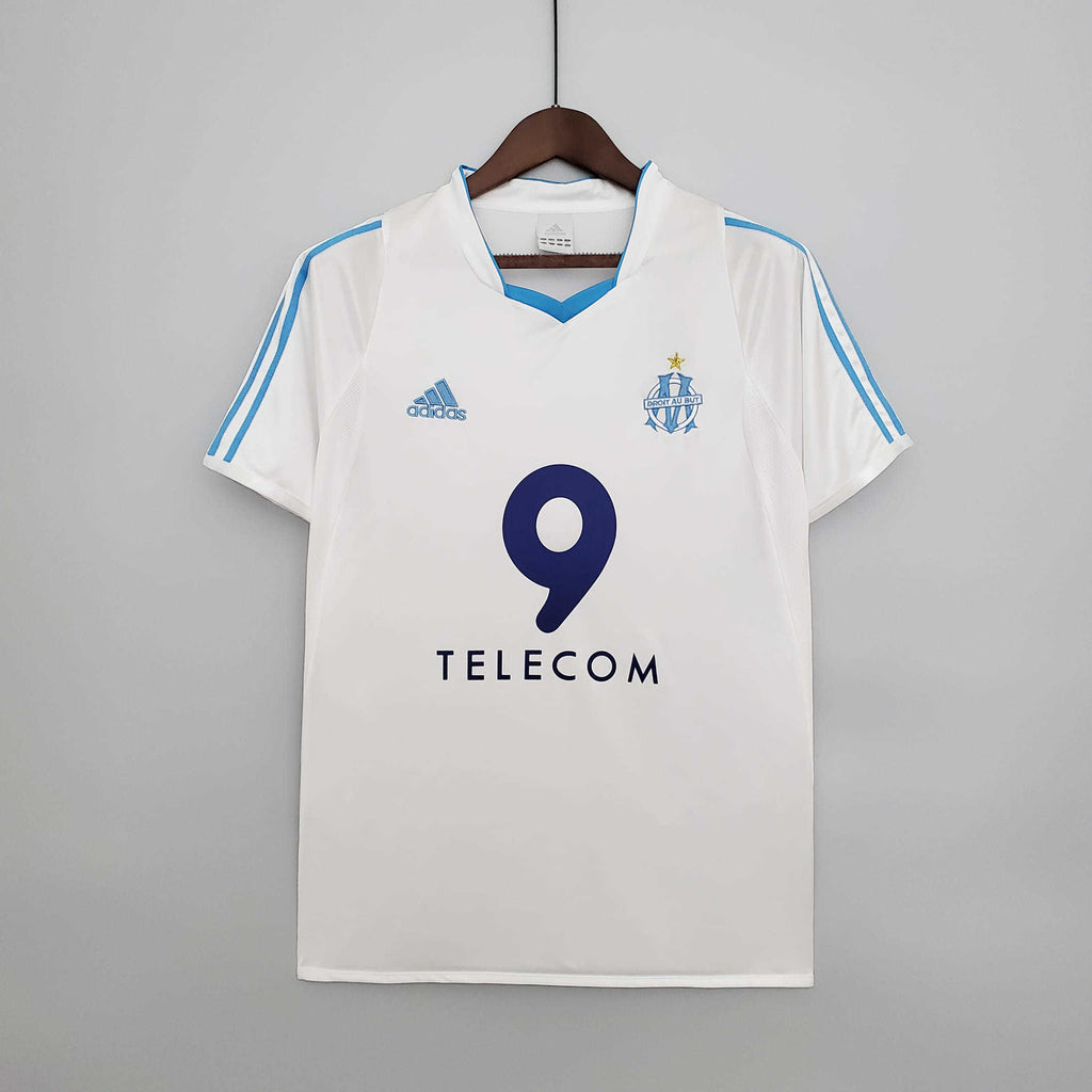 Camisa Marseille Retrô 2002/2003 Branca