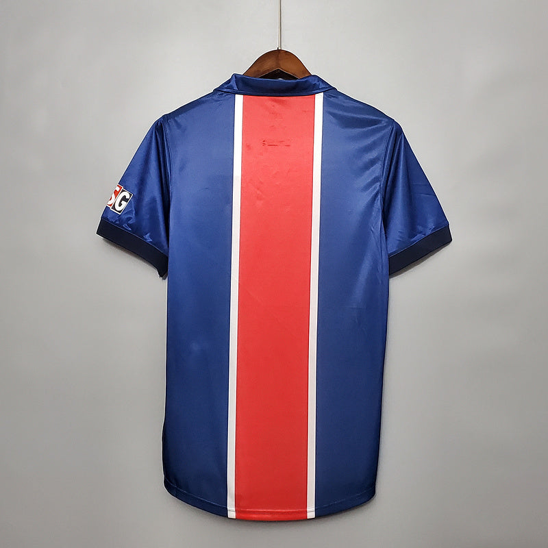 Camisa PSG Retrô 1998/1999 Azul e Vermelha