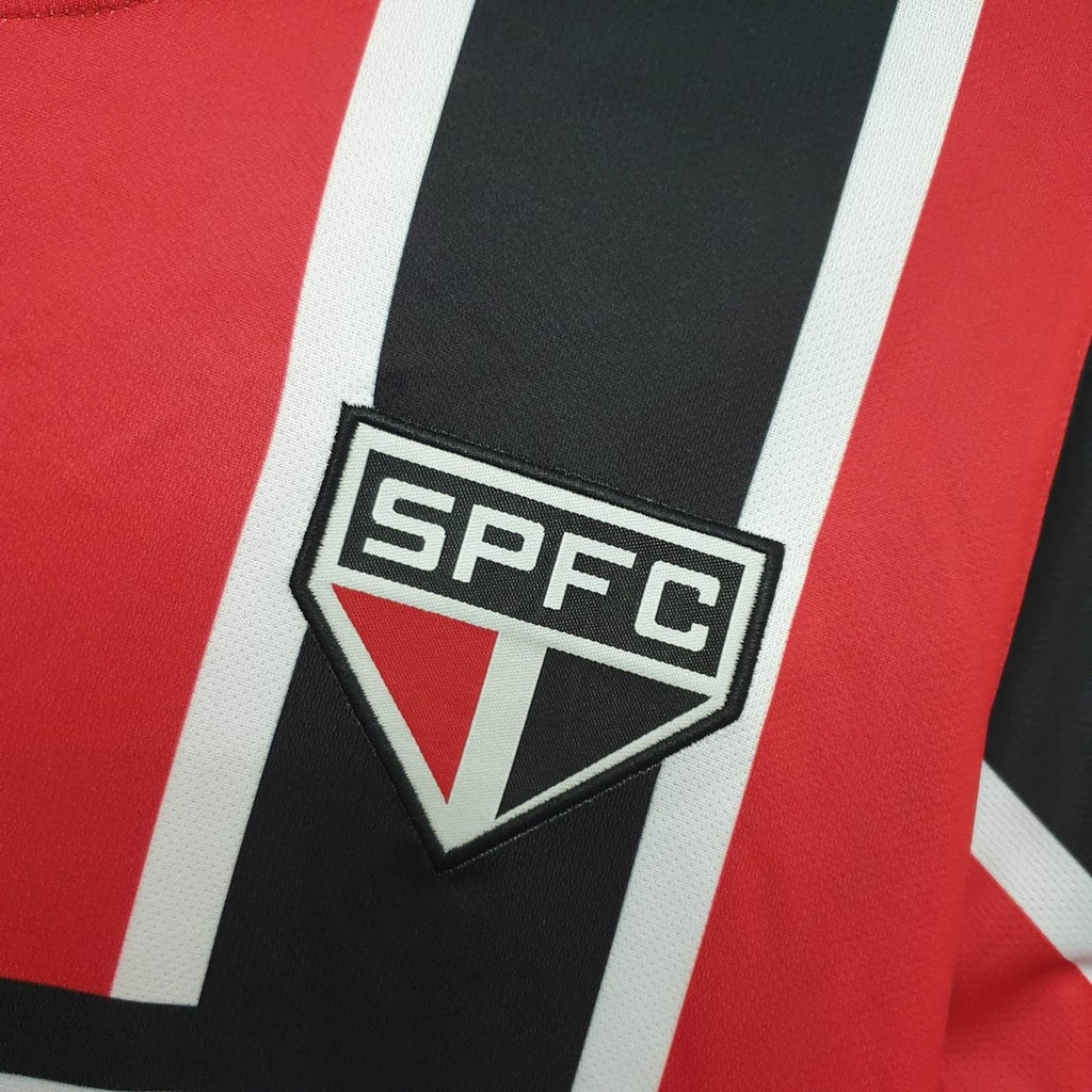 Camisa São Paulo Retrô 1993 Vermelha e Preta