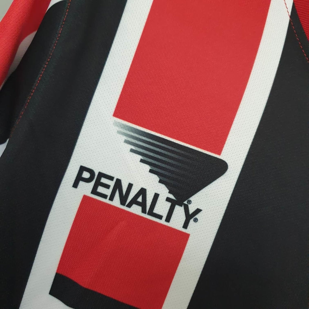 Camisa São Paulo Retrô 1993 Vermelha e Preta