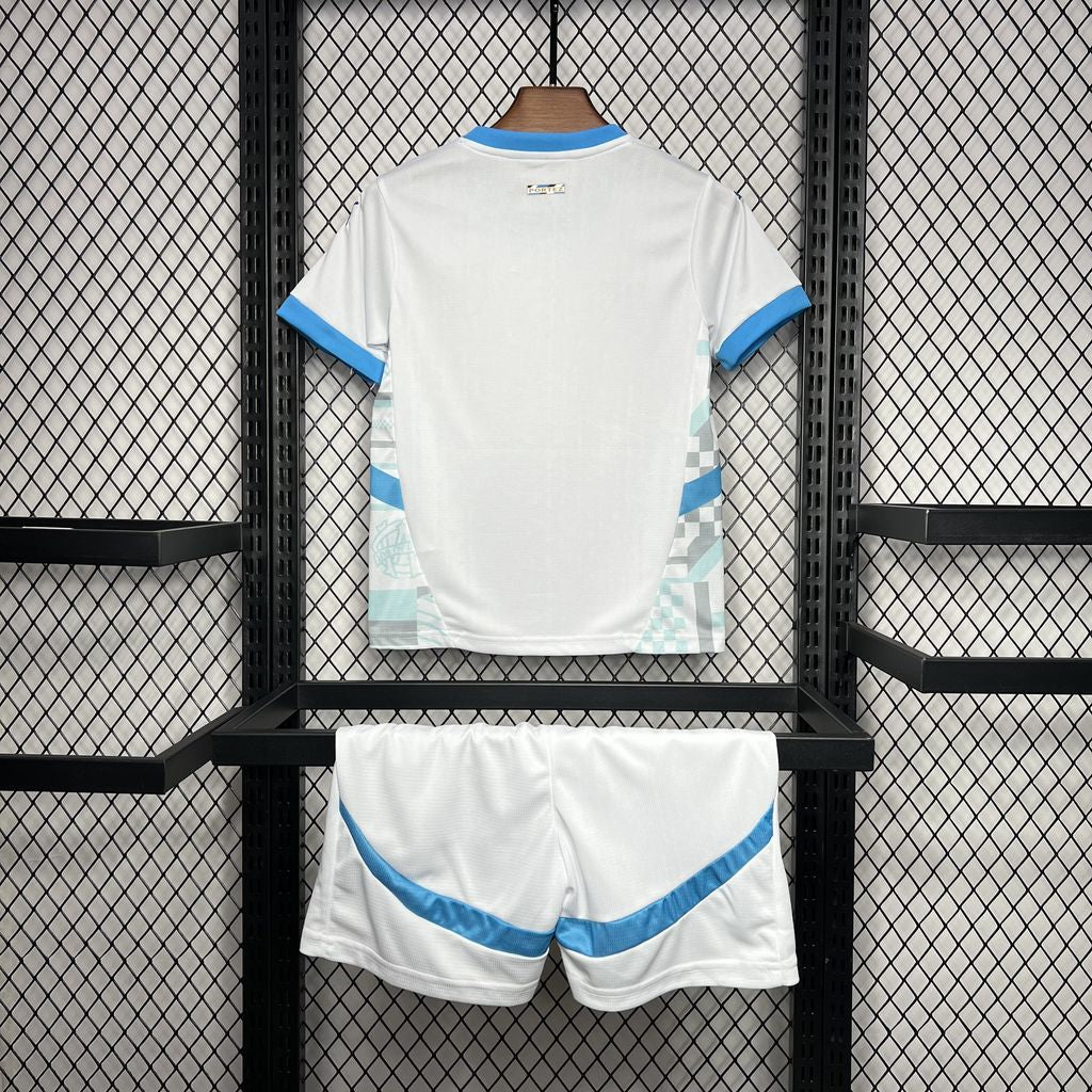 Kit infantil Olympique Marseille I 24/25 - Branco
