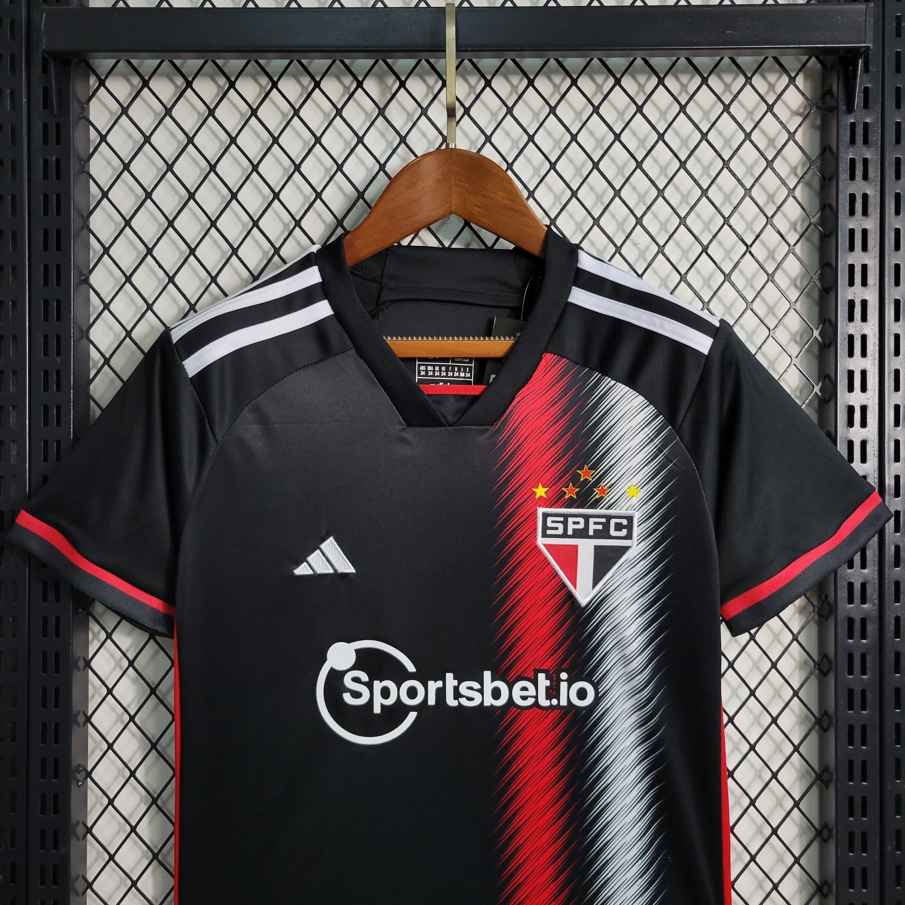 Kit infantil São Paulo III 23/24 Preto