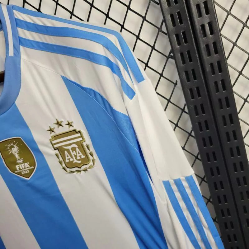 Camisa Argentina Home Manga Comprida 24/25
