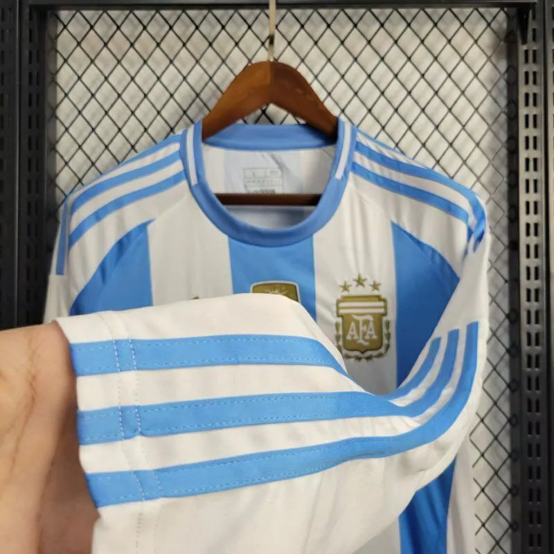 Camisa Argentina Home Manga Comprida 24/25
